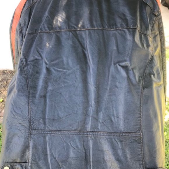 Wilson leather vintage motorcycle jacket - Picture 9 of 14